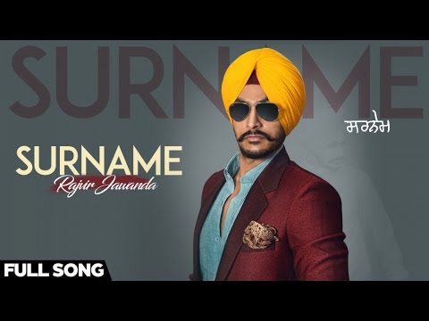Surname (Title) - Song Cover Image