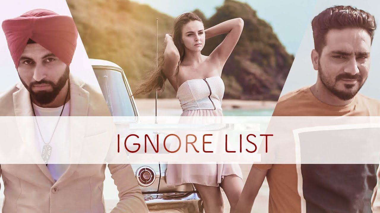Ignore List (Title) - Song Cover Image