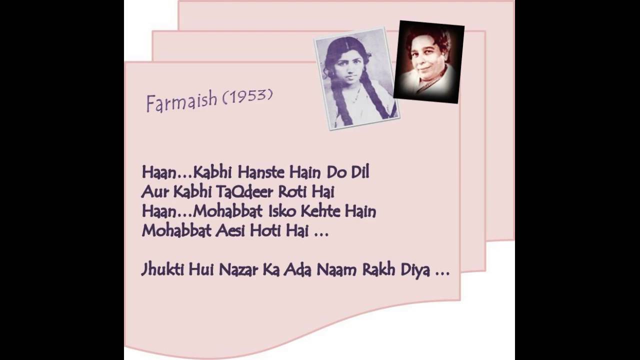 Kabhi Hanste Hain Do Dil - Song Cover Image