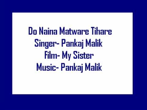 Do Naina Matwaare - Song Cover Image