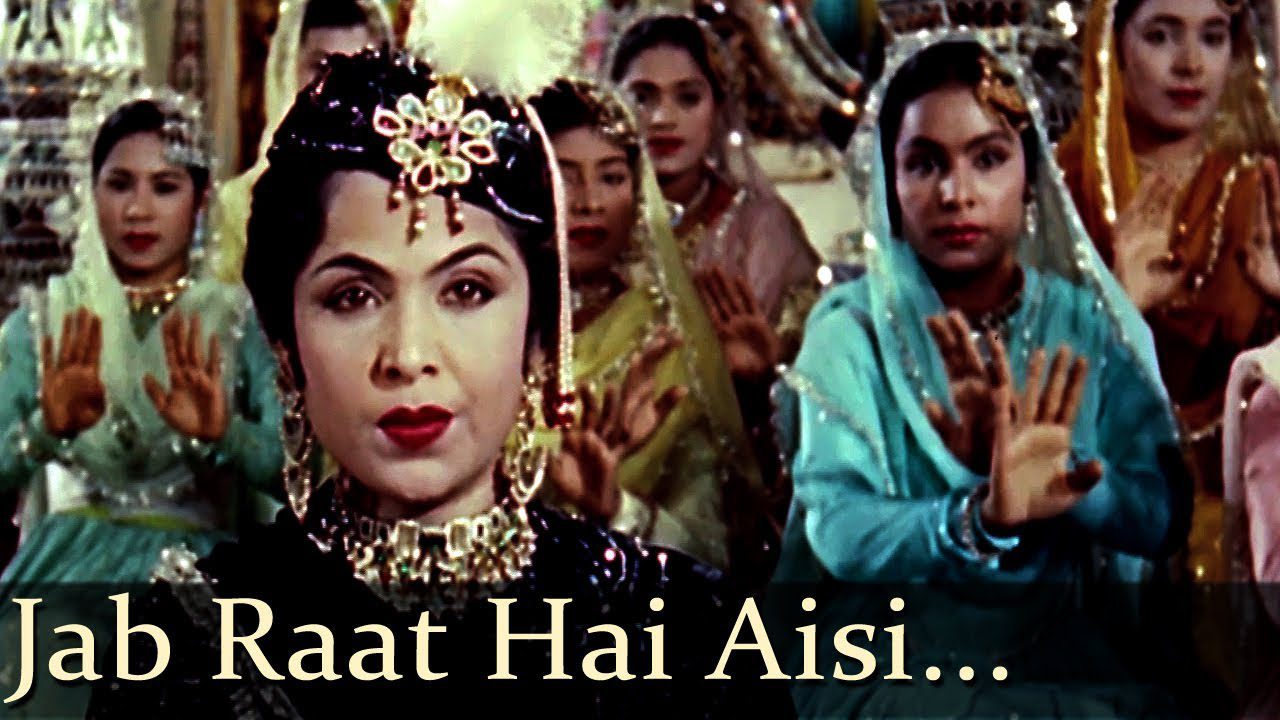 Jab Raat Hai Aisi Matwaali - Song Cover Image