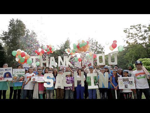 Thank You Sachin (Title) - Song Cover Image
