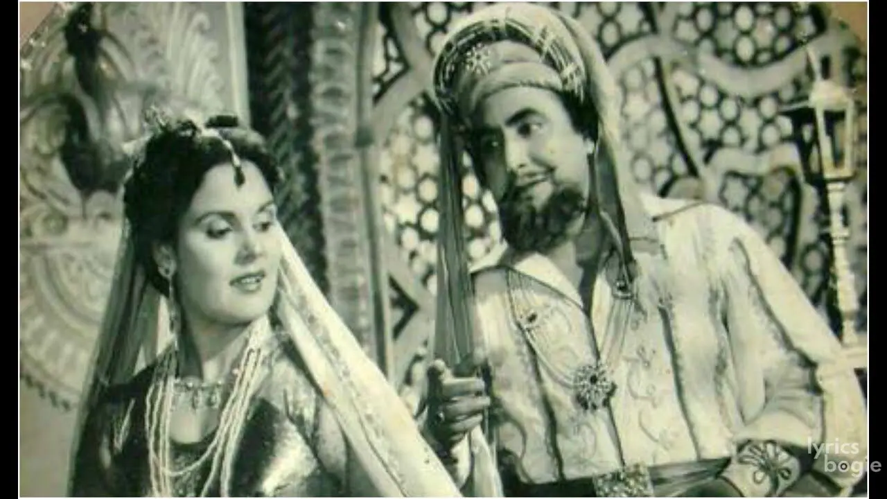 Aaj Bhari Mehfil Mein - Song Cover Image