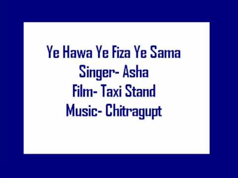 Yeh Hawa Yeh Fiza - Song Cover Image