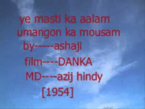 Yeh Masti Ka Aalam Umangon - Song Cover Image
