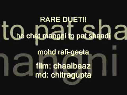 Ho Chat Mangni Toh Pat Shaadi - Song Cover Image