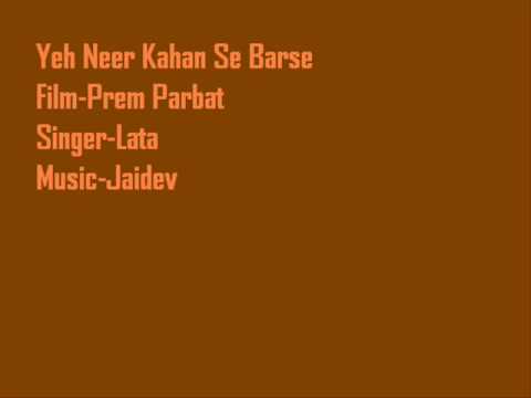 Yeh Neer Kahan Se Barse Hai - Song Cover Image