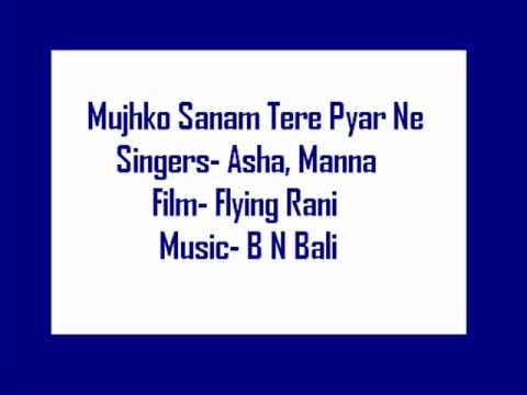 Mujhko Sanam Tere - Song Cover Image