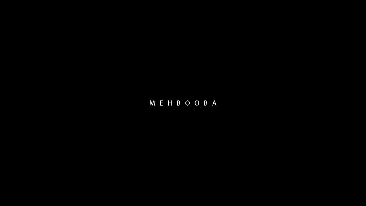 Mehbooba - Song Cover Image
