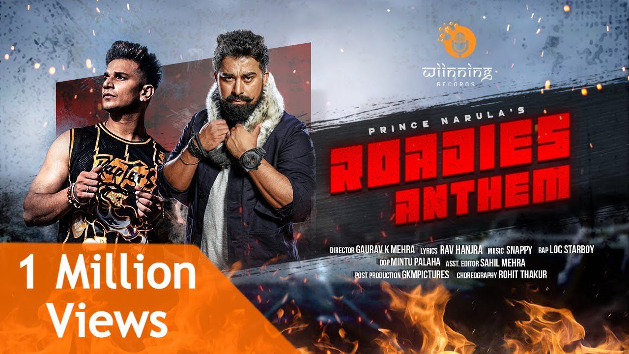 Roadies Anthem - Song Cover Image