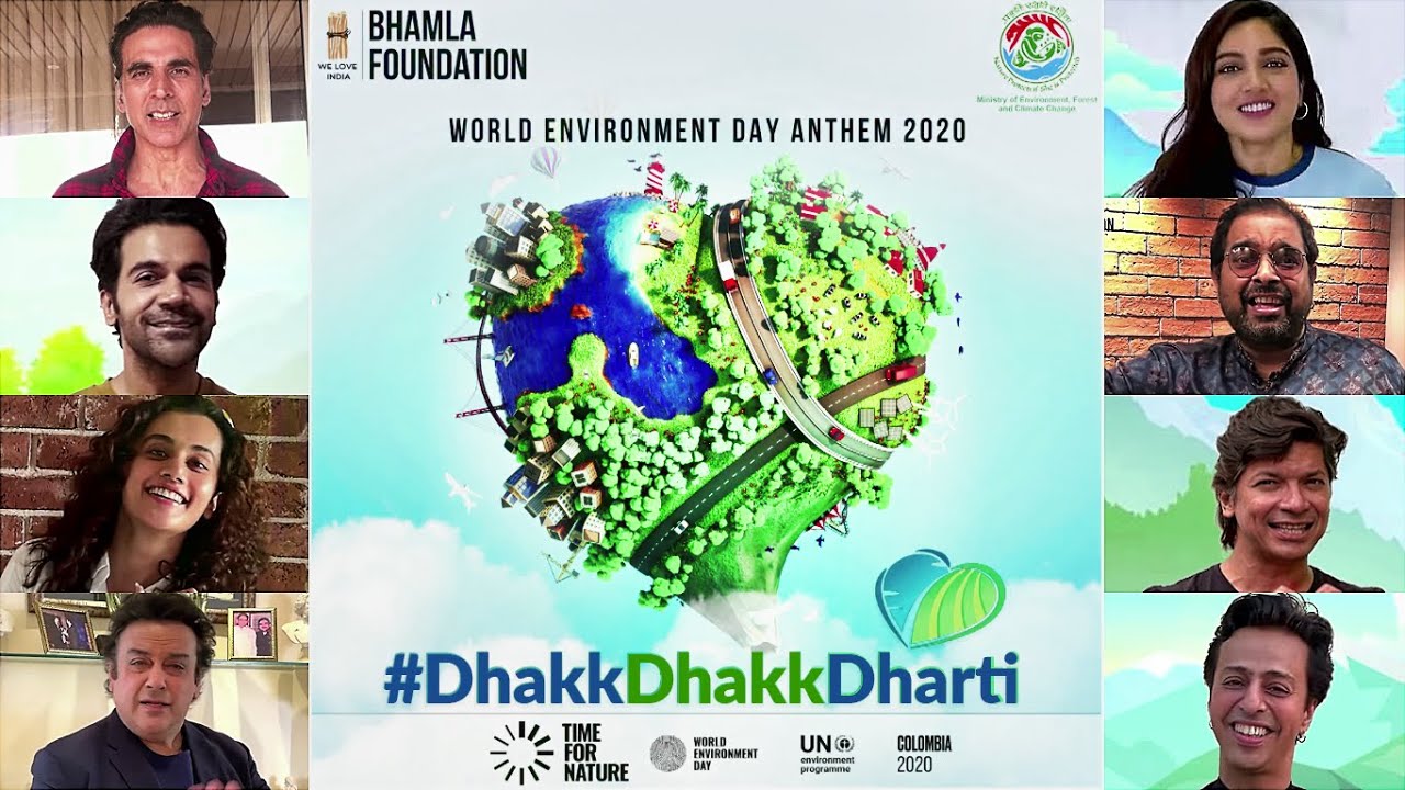 Dhakk Dhakk Dharti - Song Cover Image