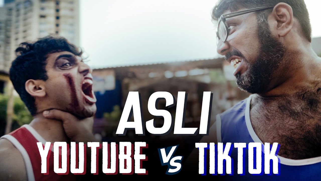Asli YouTube Vs TikTok - Song Cover Image