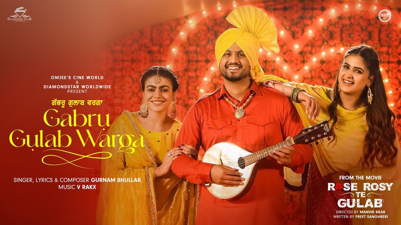 Gabru Gulab Warga - Song Cover Image