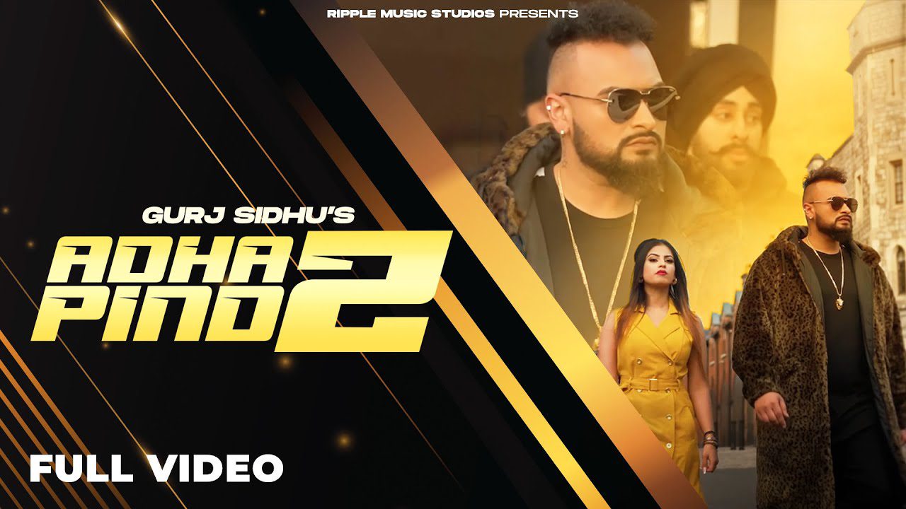 Adha Pind 2 - Song Cover Image