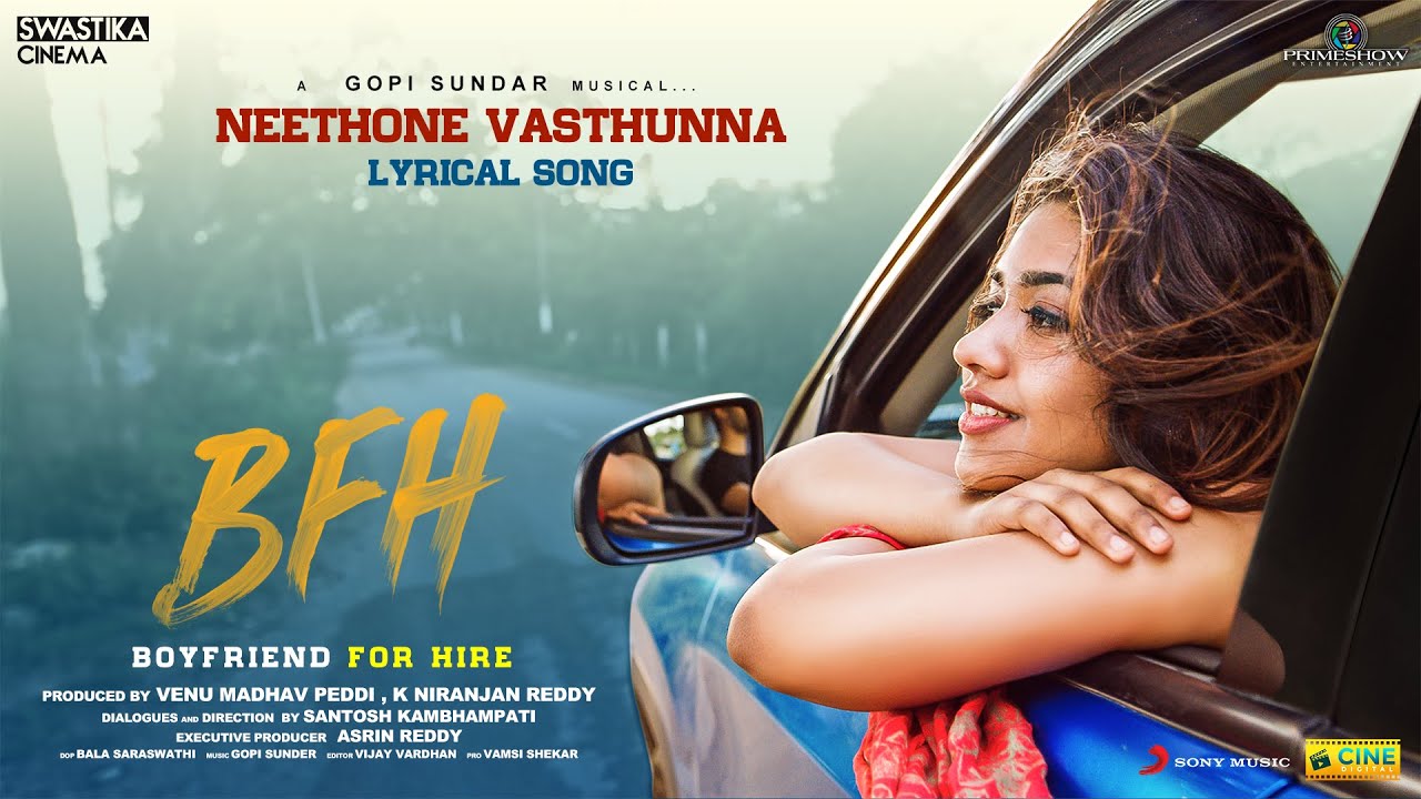 Neethone Vasthunna - Song Cover Image