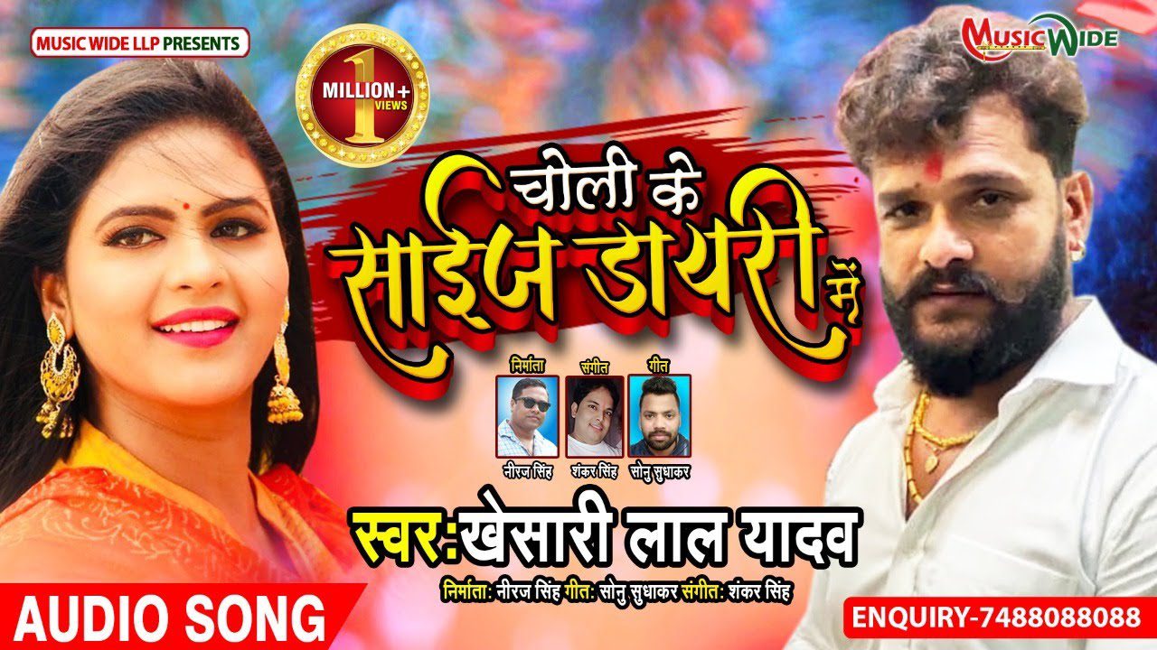 Choli Ke Size Diary Me - Song Cover Image