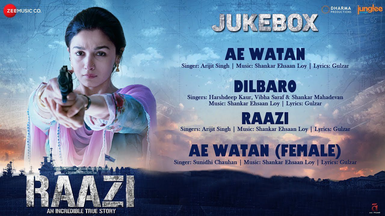 Raazi (Title) - Song Cover Image