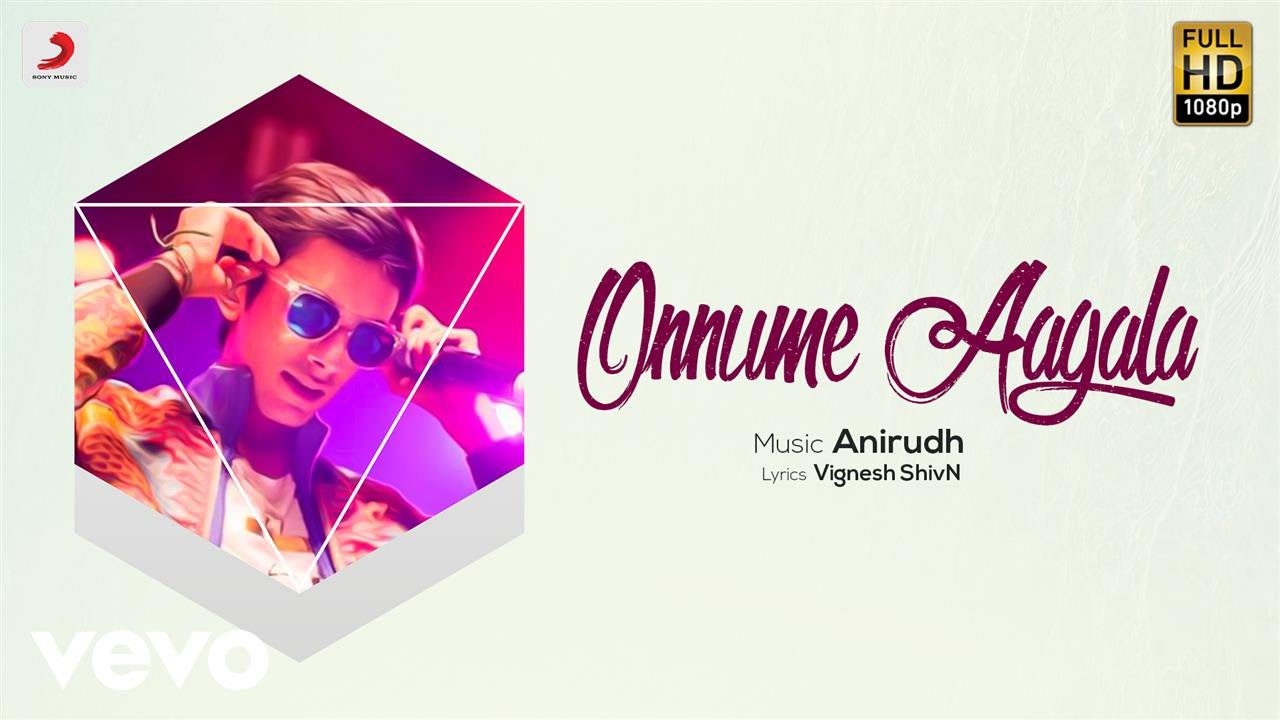 Onnume Aagala (Title) - Song Cover Image