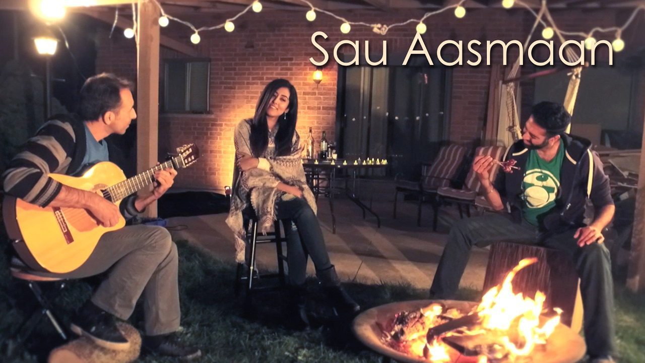 Sau Aasmaan - Song Cover Image